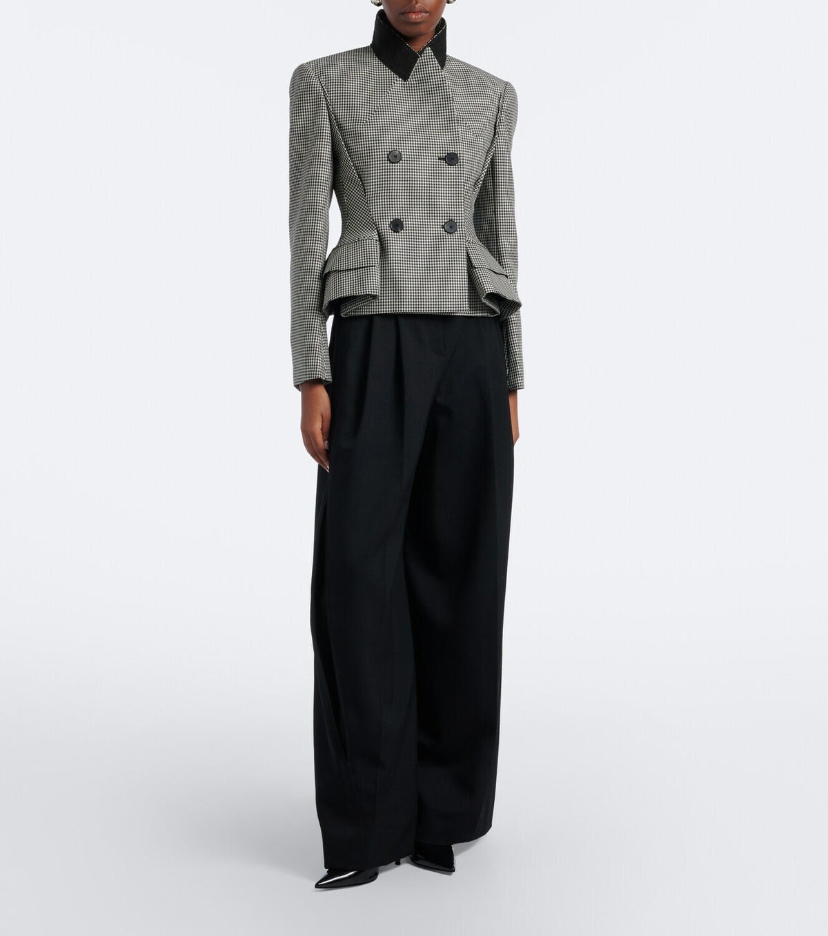 Givenchy Pinch houndstooth wool and mohair jacket