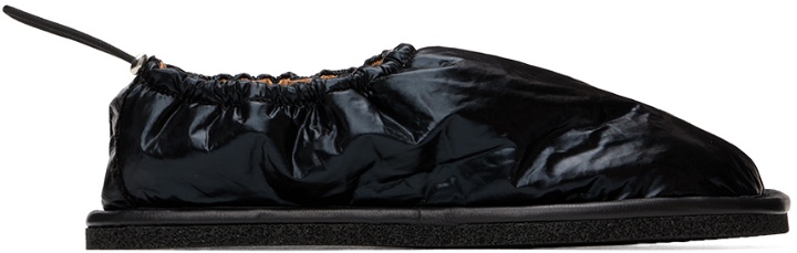 Photo: Dries Van Noten Black Adjustable Loafers