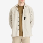 Klättermusen Men's Syn Long Sleeve Shirt in Silver Creme