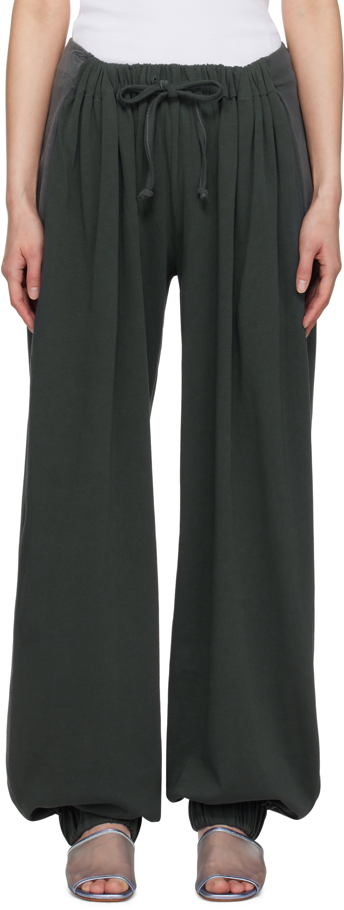 Serapis Gray Light Cotton Sweatpants