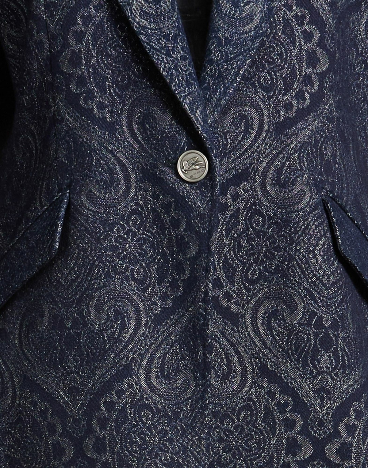 Etro Womens Blazer in Navy