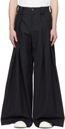 S.S.Daley Navy Pinstripe Trousers