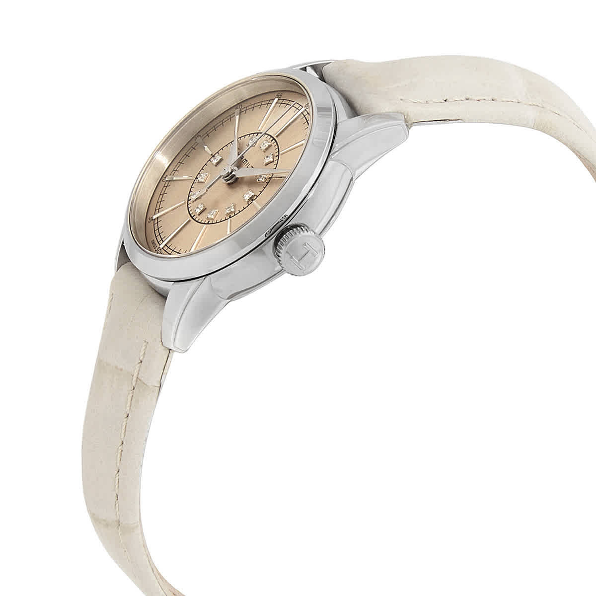 Hamilton American Classic Railroad Quartz Diamond Champagne Dial Ladies Watch H40311821