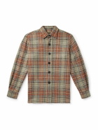 Rubinacci - Checked Wool Shirt - Green
