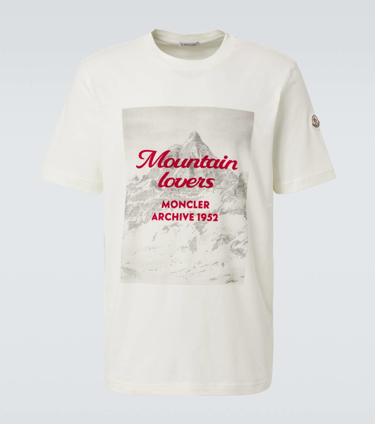 Moncler Logo cotton jersey T-shirt Moncler