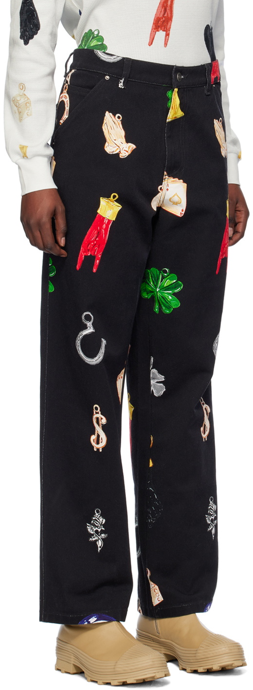 Sky High Farm Workwear Black Charm Jeans