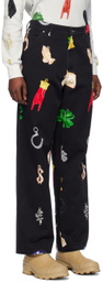 Sky High Farm Workwear Black Charm Jeans