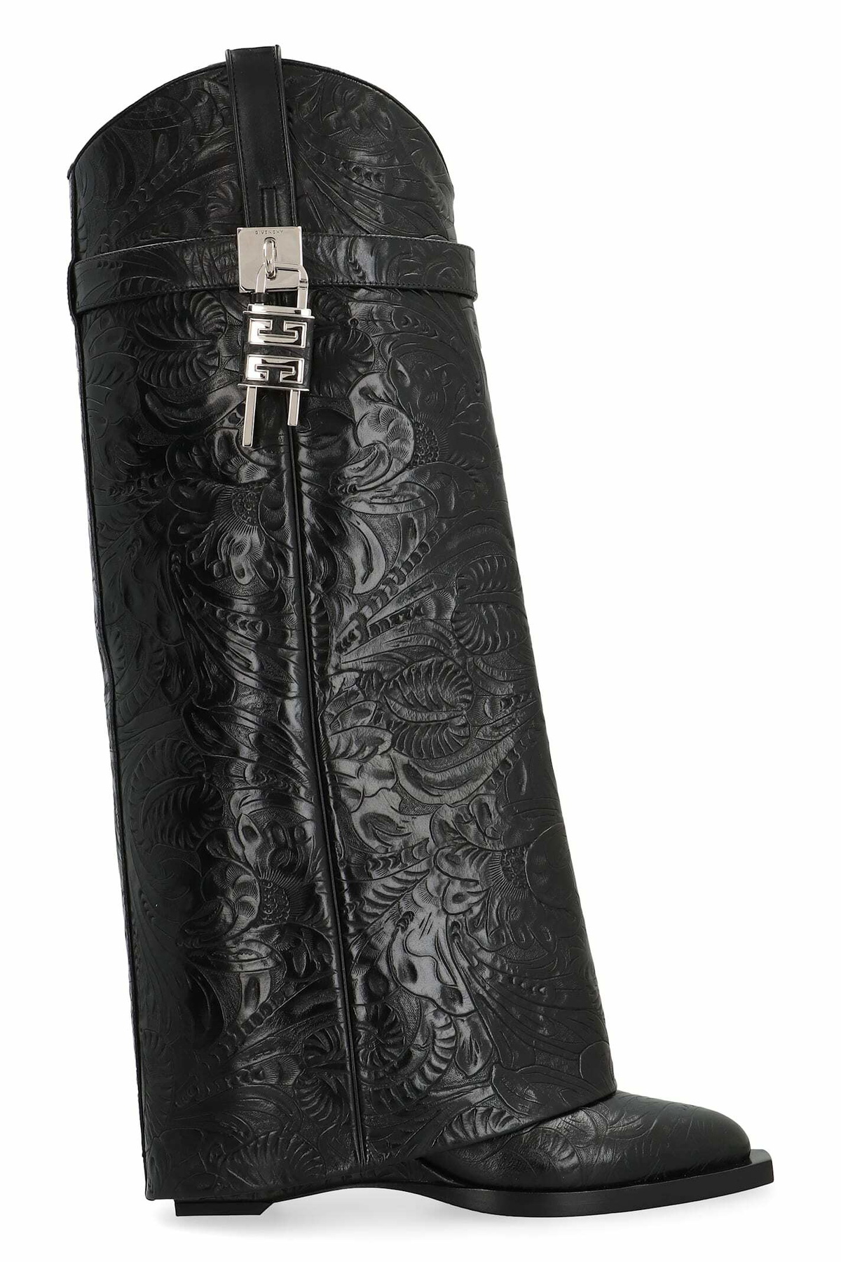 ショートブーツ・ブーティ GIVENCHY BLACK LEATHER TREKKER ANKLE BOOTS Givenchy Black Leather Trekker Ankle Boots | italist, ALWAYS