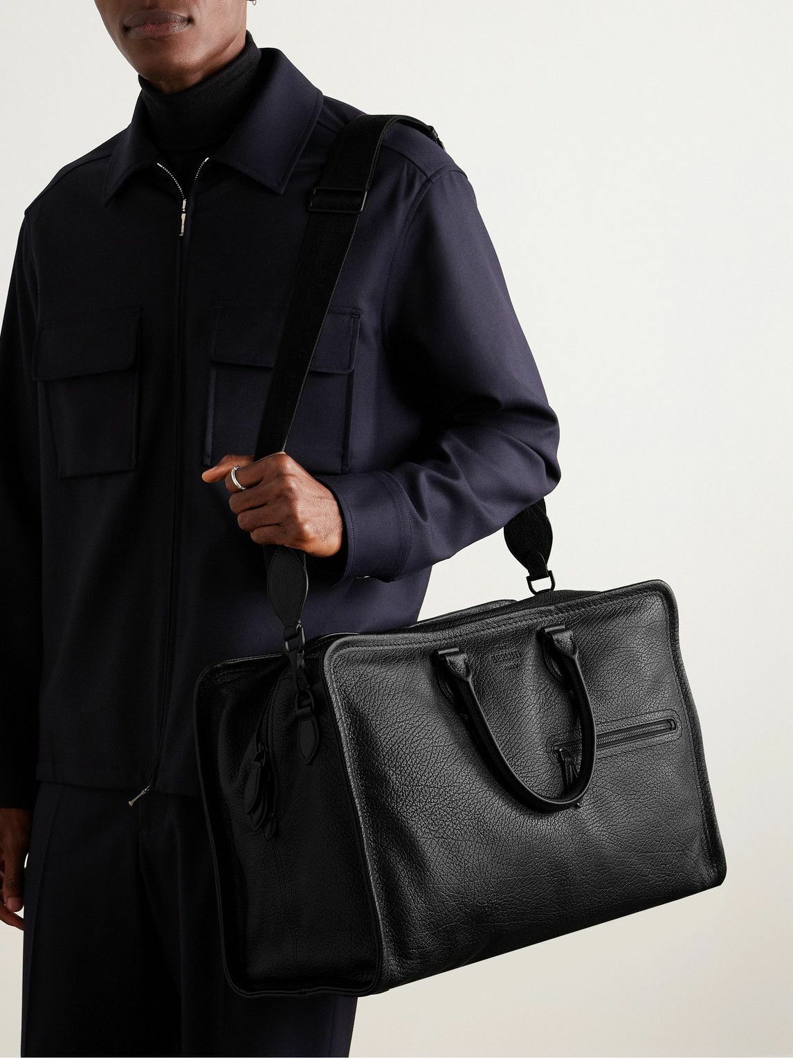 Berluti - Jour Pillow Full-Grain Leather Weekend Bag