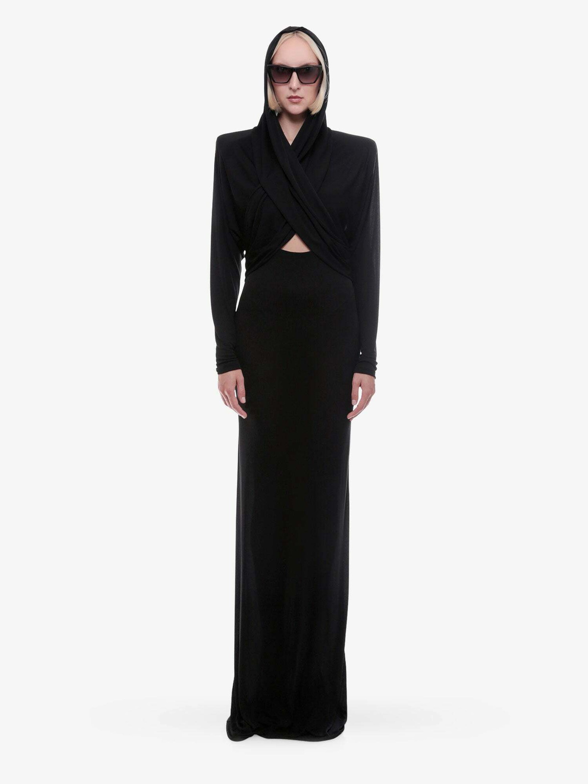 Saint Laurent Dress Black Womens Saint Laurent