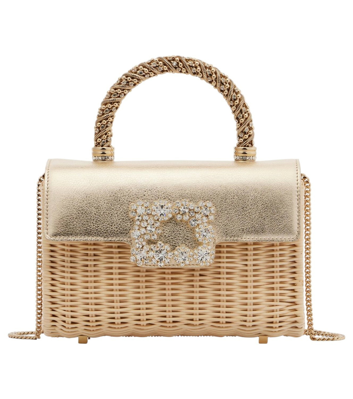 【関税&送料込】Roger Vivier Mini Vanity Belle Bag ROGER VIVIER Mini Belle Vivier Vanity Top Handle Bag Roger