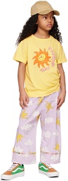 The Animals Observatory Kids Purple Clouds Antelope Pants