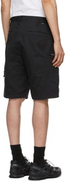 Stone Island Shadow Project Black Cargo Bermuda Shorts