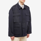 Acne Studios Men's Orko Tech Ripstop Jacket in Dark Blue