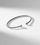 David Yurman Cable Flex® Micro 925 sterling silver bracelet with diamonds