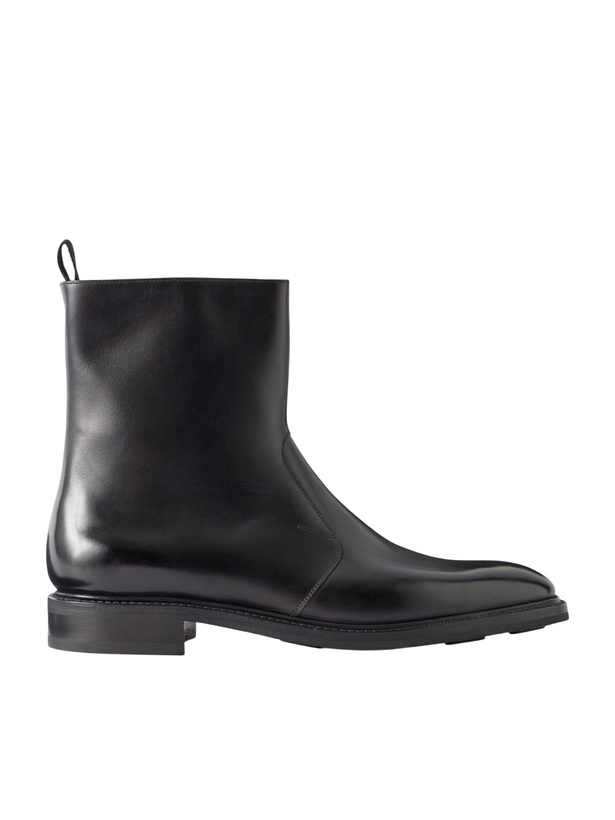 Photo: John Lobb - Regi Leather Chelsea Boots - Black