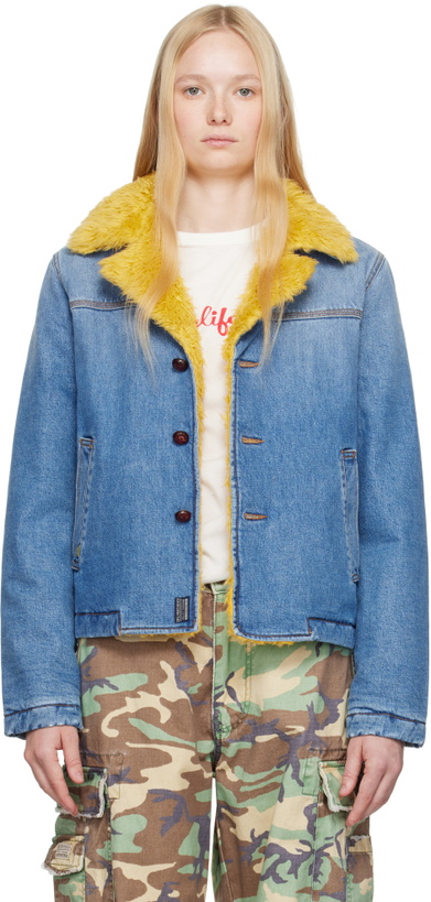 Photo: ERL Blue Venice Denim Jacket