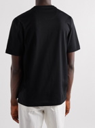 Caruso - Cotton-Jersey T-Shirt - Black