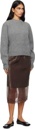 Cecilie Bahnsen Gray Bega Sweater