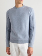 Zegna - Wool and Cashmere-Blend Sweater - Blue