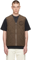 Études Brown Apex Vest