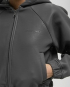 Daily Paper Pu scuba cropped jacket Black Womens Bomber Jacket