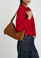 Tory Burch Romy Suede Shoulder bag - Caramel - One Size