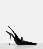 Saint Laurent Voltaire patent leather slingback pumps