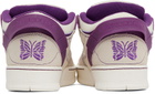 NEEDLES Off-White & Purple DC Shoes Edition Spectre Sneakers