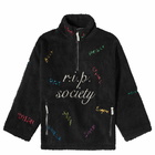 Advisory Board Crystals Men's Abc. R.I.P. Society Quarter Zip in Black