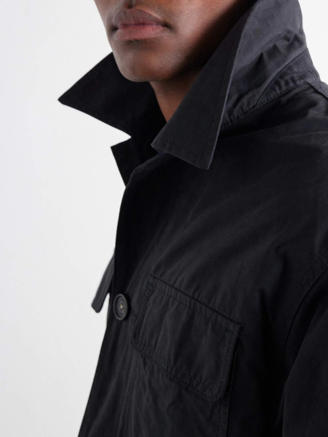 Massimo Alba - Gran Torino Padded Canvas Overshirt - Blue
