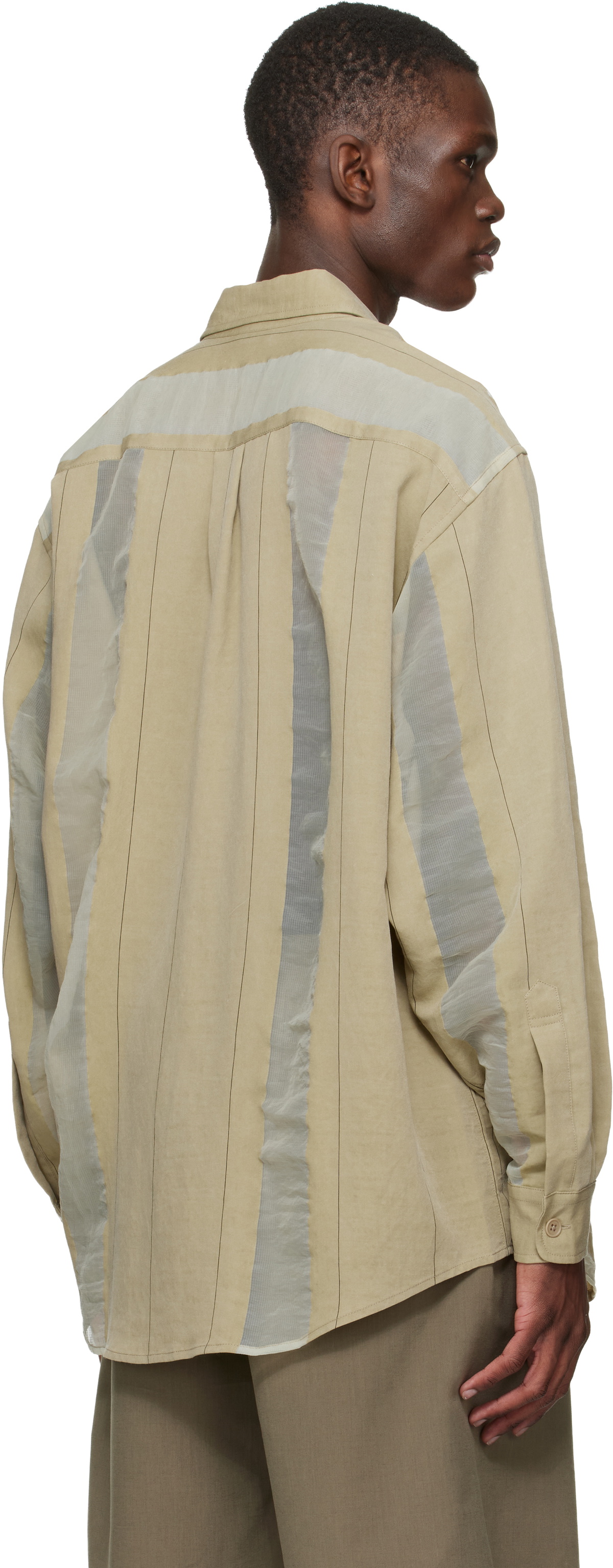 colbo Beige Office Shirt