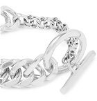 Bottega Veneta - Sterling Silver Chain Bracelet - Silver