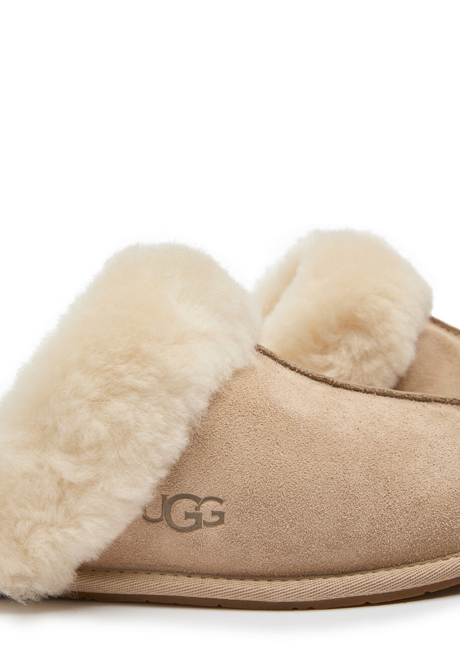 Ugg Scuffette II Suede Slippers Beige
