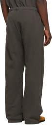 Les Tien Grey Cotton Lounge Pants