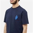 JW Anderson Men's Anchor Patch T-Shirt in Navy