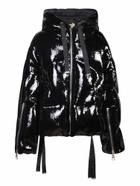 Khrisjoy Scale Sequins Black Down Jacket