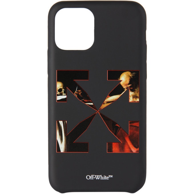Photo: Off-White Black Caravaggio iPhone 11 Pro Case