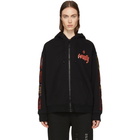 Marcelo Burlon County of Milan Black Tarot Hoodie