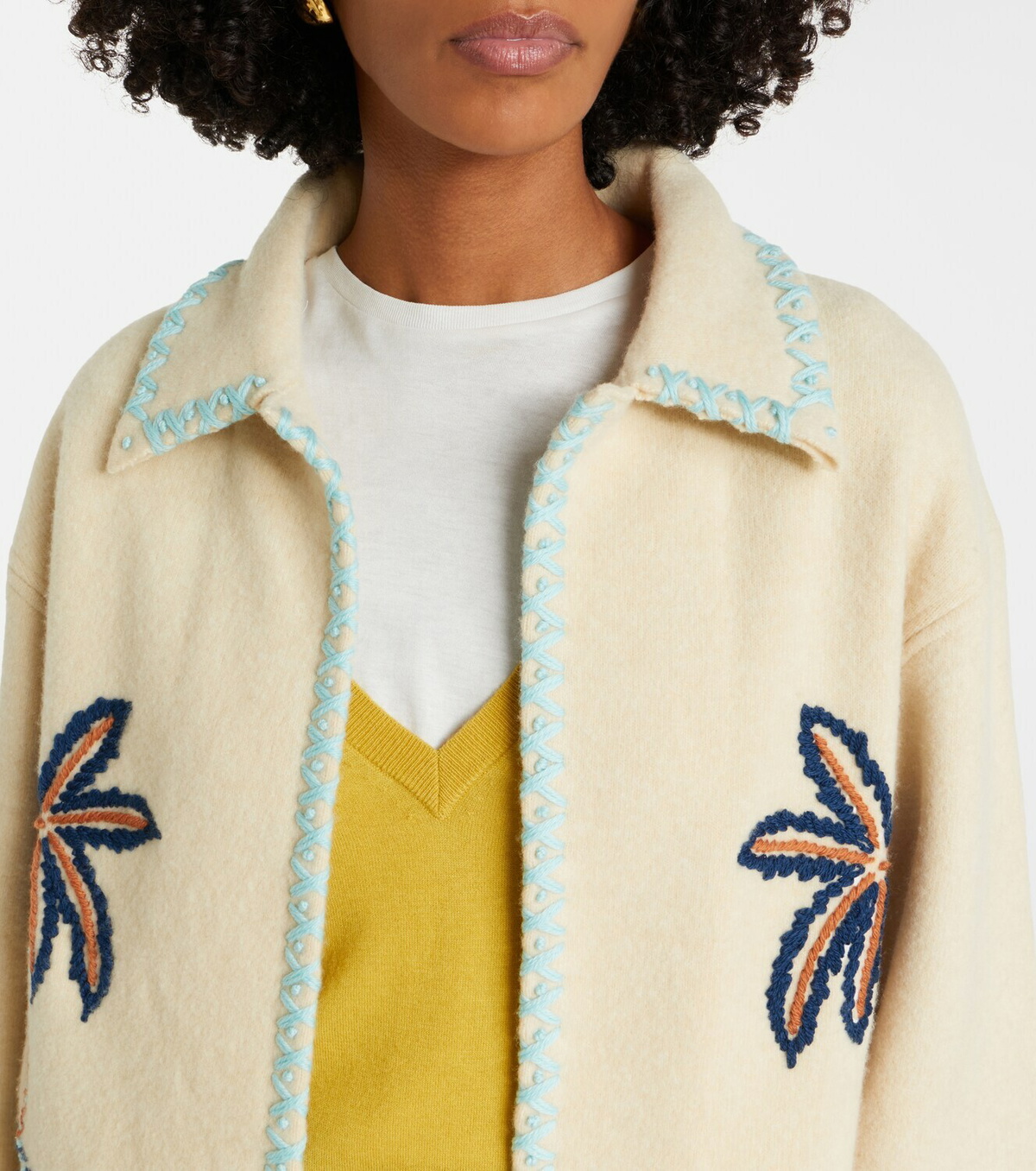 Alanui Remember Me virgin wool jacket