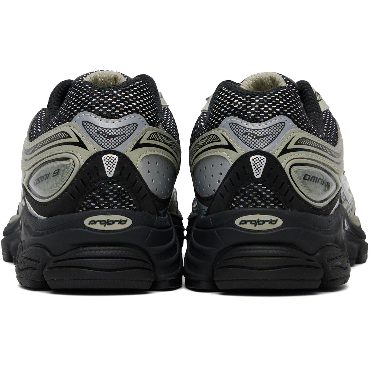 Saucony Green & Black Progrid Omni 9 Sneakers