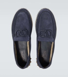 Valentino Garavani VLogo Signature suede espadrilles