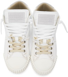 Maison Margiela White Evolution High-Top Sneakers