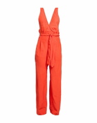 Forte_forte Womens Jumpsuit in Tomato red