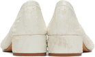 Maison Margiela White Tabi New Ballerina Heels