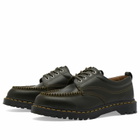 Dr. Martens Men's Lowell 4 Eye Shoe in Olive Mayhem