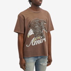 AMIRI Men's Eagle T-Shirt in Slate Black