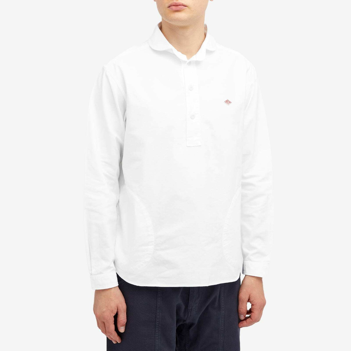Danton Men's Popover Shirt in White