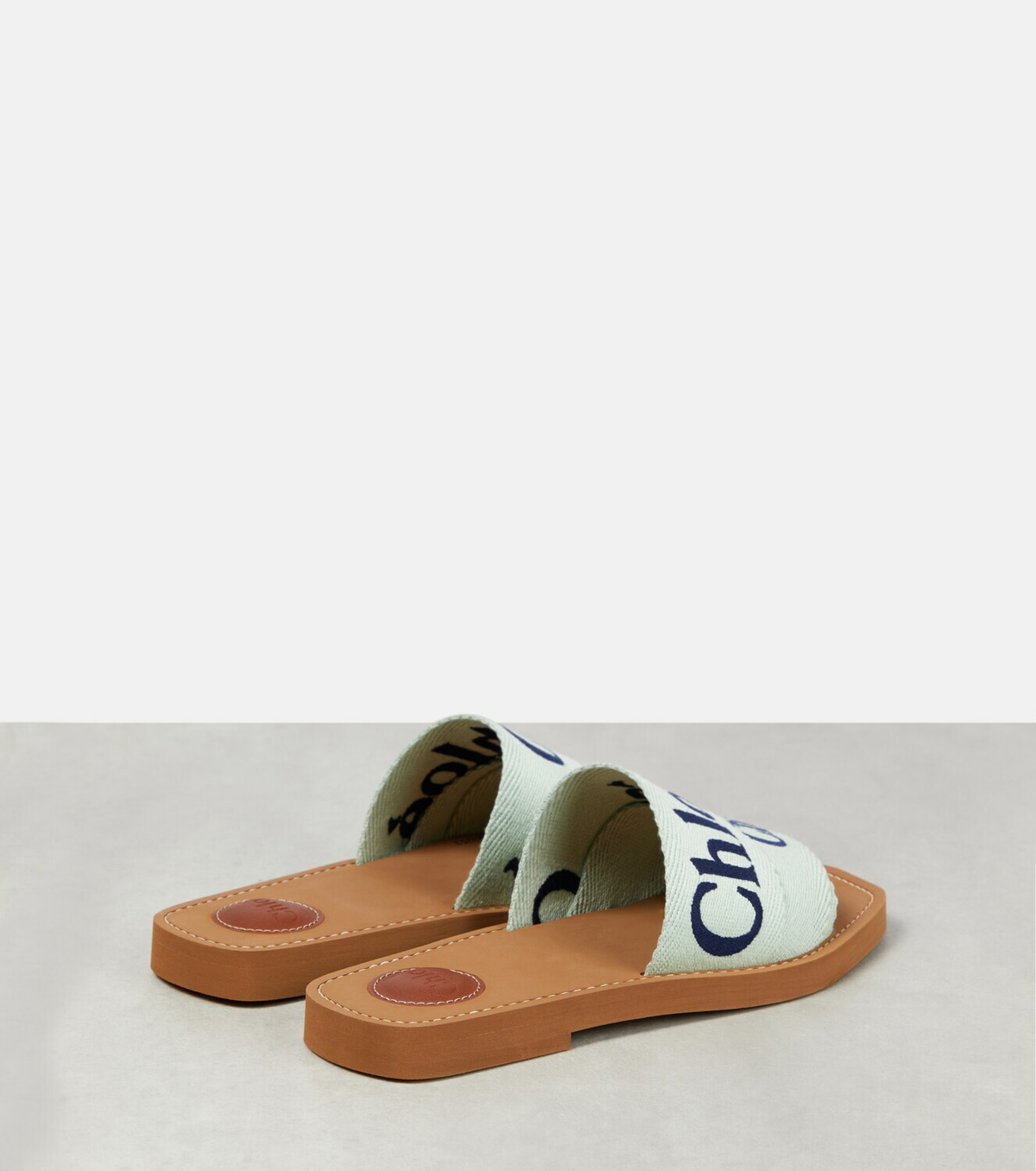 Chloe hotsell canvas sandals