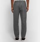 Fendi - Wool-Flannel Drawstring Trousers - Men - Gray